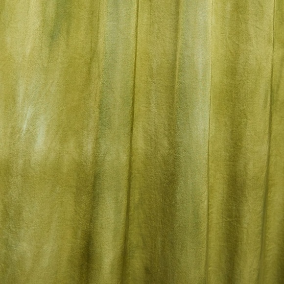 NWT ZARA RUFFLED TIE DYE GREEN SKIRT - Picture 8 of 8